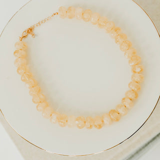 Pebbles Resin Beaded Necklace-Necklace-Pretty Simple