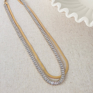 Pinch Me Layered Necklace - WATERPROOF-Necklace-Pretty Simple