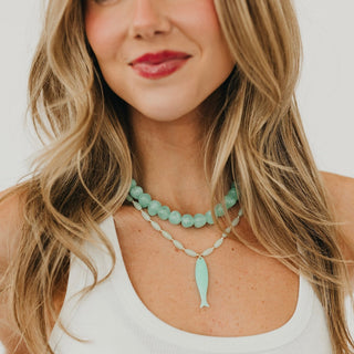Roz Beaded Necklace-Necklace-Pretty Simple