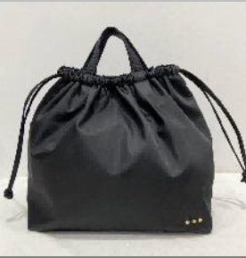 black drawstring backpack leather Nylon Drawstring Backpack