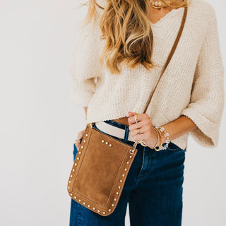 Shelby Suede Phone Bag-Crossbody Bag-Pretty Simple