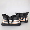 Peach Stripe Bundle #3 - Lg Tote + Med Zipper