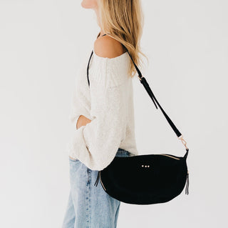 Suede Netty Crossbody-Crossbody Bag-Pretty Simple