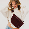 Suede Burgundy