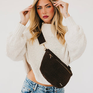 Suede Westlyn Woven Bum Bag-Bum Bag-Pretty Simple