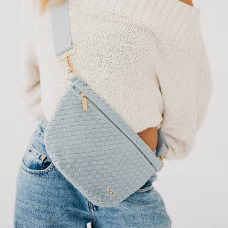 Suede Westlyn Woven Bum Bag-Bum Bag-Pretty Simple
