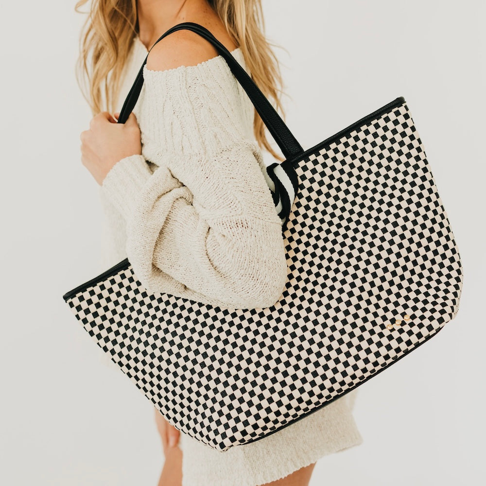 Woven Tiffany Organizer Tote Bag – Pretty Simple