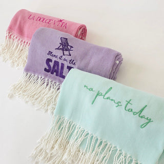 Toni Turkish Beach Towel-Accessories-Pretty Simple