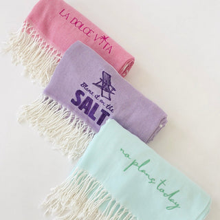 Toni Turkish Beach Towel-Accessories-Pretty Simple