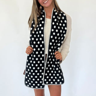 Trudy Polka Dot Scarf-Scarf-Pretty Simple