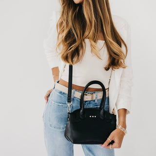 Crossbody Bag-Veronica Small Tote-Pretty Simple