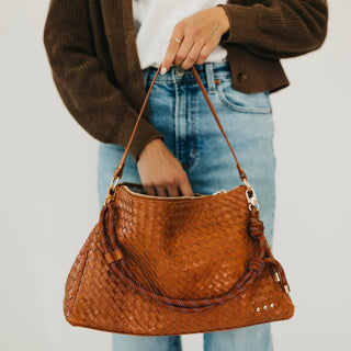 Woven Nikki Slouchy Shoulder Bag-Shoulder Bag-Pretty Simple