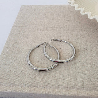 Y2K Classic Hoop Earring - WATERPROOF-Earrings-Pretty Simple
