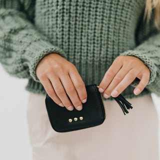 Ava Accordion Zip Around Wallet-Wallet-Pretty Simple