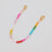 Thick Bright Pink/Purple/Yellow/Blue