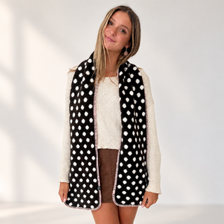 Trudy Polka Dot Scarf-Scarf-Pretty Simple