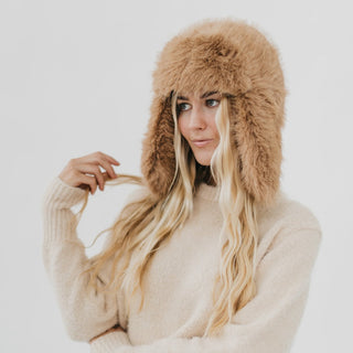 PREORDER - Bonnie Bomber Faux Fur Winter Hat-Hat-Pretty Simple