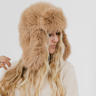 PREORDER - Bonnie Bomber Faux Fur Winter Hat-Hat-Pretty Simple