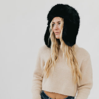 PREORDER - Bonnie Bomber Faux Fur Winter Hat-Hat-Pretty Simple