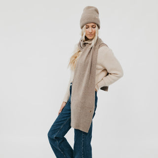 PREORDER - Cassidy Cashmere Wrap and Beanie Duo Wholesale-Scarf-Pretty Simple