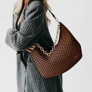 Sienna Slouchy Woven Shoulder Bag-Crossbody Bag-Pretty Simple