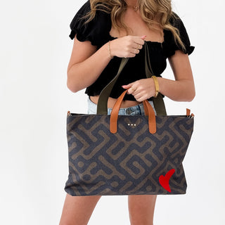 Chelsie Canvas Printed Tote - CAMO PREORDER!-Tote Bag-Pretty Simple