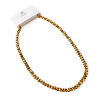 Chevron Chain Necklace - WATERPROOF-Necklace-Pretty Simple
