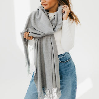 Cozy Essential Soft Solid Scarf Wholesale-Scarf-Pretty Simple