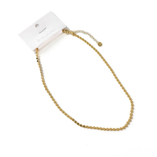 Dakota Disc Chain Necklace - WATERPROOF-Necklace-Pretty Simple