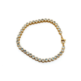 Tennis Bracelet Frosted In Diamonds - WATERPROOF-Bracelet-Pretty Simple