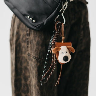 Key Chain-Puppy Rope Charm Key Chain-Pretty Simple