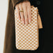 Checkered Tan