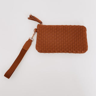 Emma Woven Clutch Wristlet-Clutch-Pretty Simple