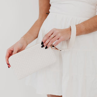 Emma Woven Clutch Wristlet-Clutch-Pretty Simple