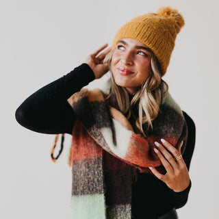 Fallon Fuzzy Beanie-Hat-Pretty Simple