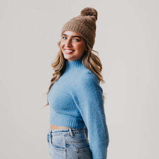 Fallon Fuzzy Beanie-Hat-Pretty Simple