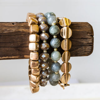 Lively Stone Bracelet Stack Set-Bracelet-Pretty Simple