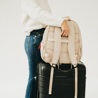 Go-To Organized Puffer Nylon Backpack-Backpack-Pretty Simple