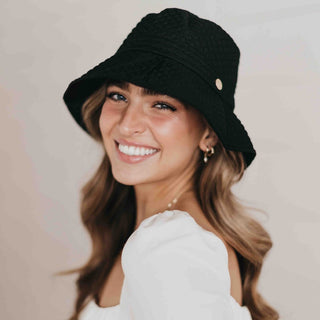 Frankie Quilted Bucket Hat-Pretty Simple Wholesale