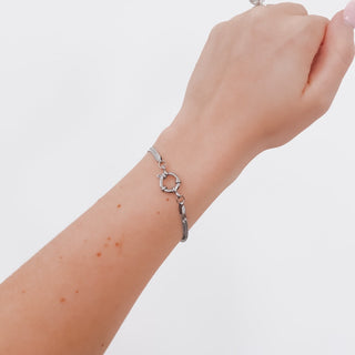 Hayden Herringbone Chain Bracelet - WATERPROOF-Bracelet-Pretty Simple