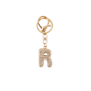 Diamond Initial Bag Charm-Bag Accessories-Pretty Simple