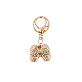 Diamond Initial Bag Charm-Bag Accessories-Pretty Simple