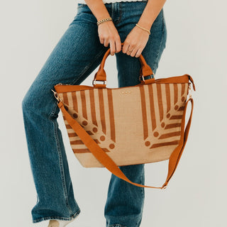 June Jute Tote Bag-Tote Bag-Pretty Simple