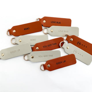 Vegan Leather Kind Keychain-Key Chain-Pretty Simple