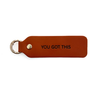 Vegan Leather Kind Keychain-Key Chain-Pretty Simple
