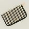 Woven Checkered Black