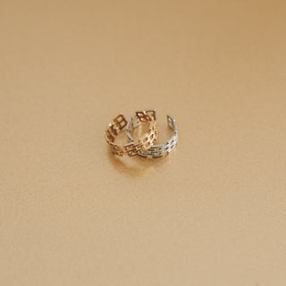 Lennon Lattice Ring *WATERPROOF*-Ring-Pretty Simple