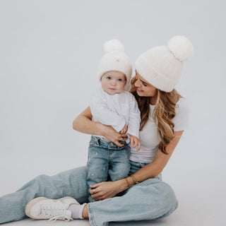 PREORDER - Mama Bear Fuzzy Beanie WHOLESALE-Hat-Pretty Simple