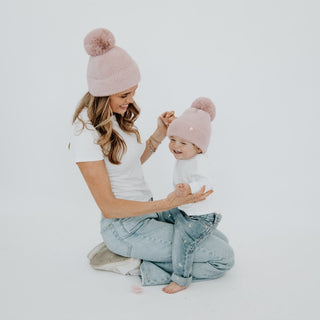 PREORDER - Mama Bear Fuzzy Beanie WHOLESALE-Hat-Pretty Simple