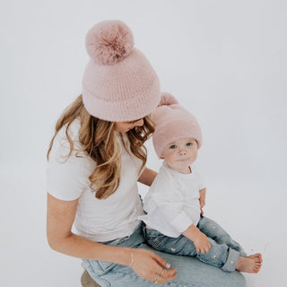 PREORDER - Mama Bear Fuzzy Beanie WHOLESALE-Hat-Pretty Simple